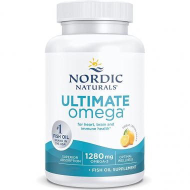 Nordic Naturals Ultimate Omega-3 (1280 mg, 60 Softgels) 