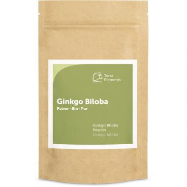 Bio Ginkgo Biloba Pulver, 100 g 