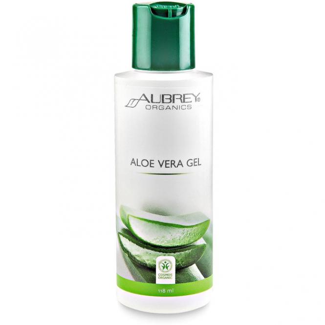 Aubrey Organics Aloe Vera Gel, 118 ml 